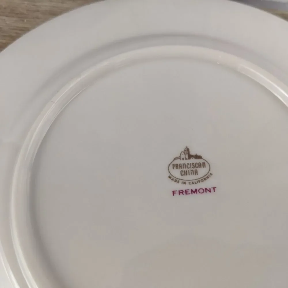 Franciscan fremont dessert salad teacup plate‎ 6.5″